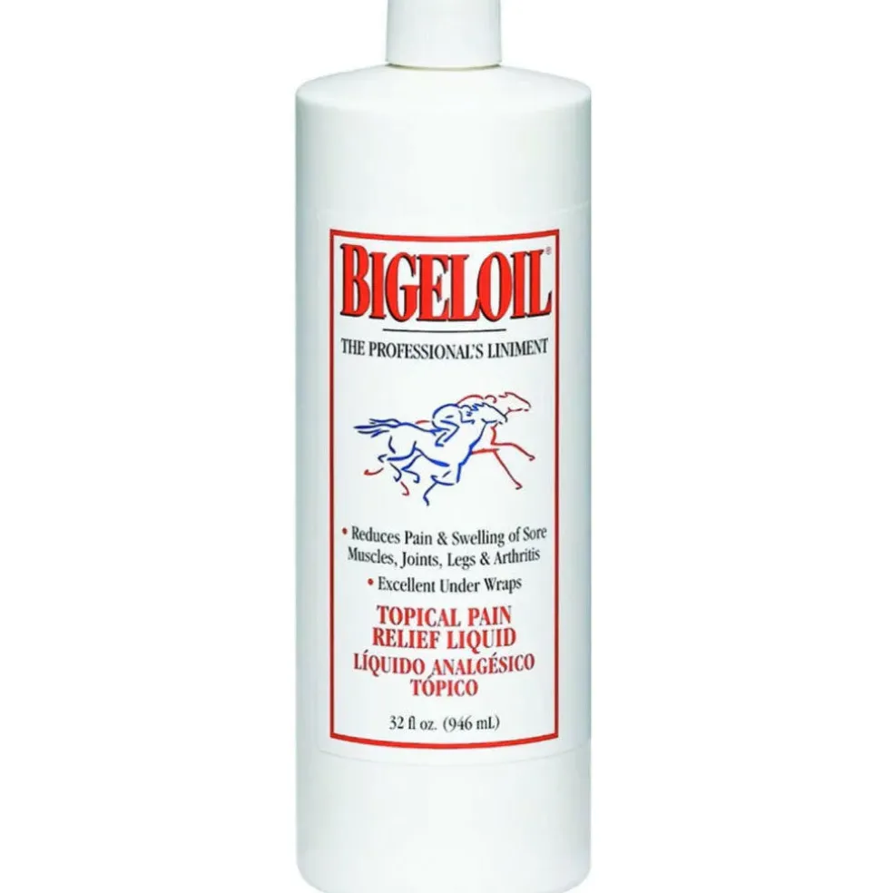 Absorbine Bigeloil Muscle & Joint Pain Relief Liniment Liquid for Horses