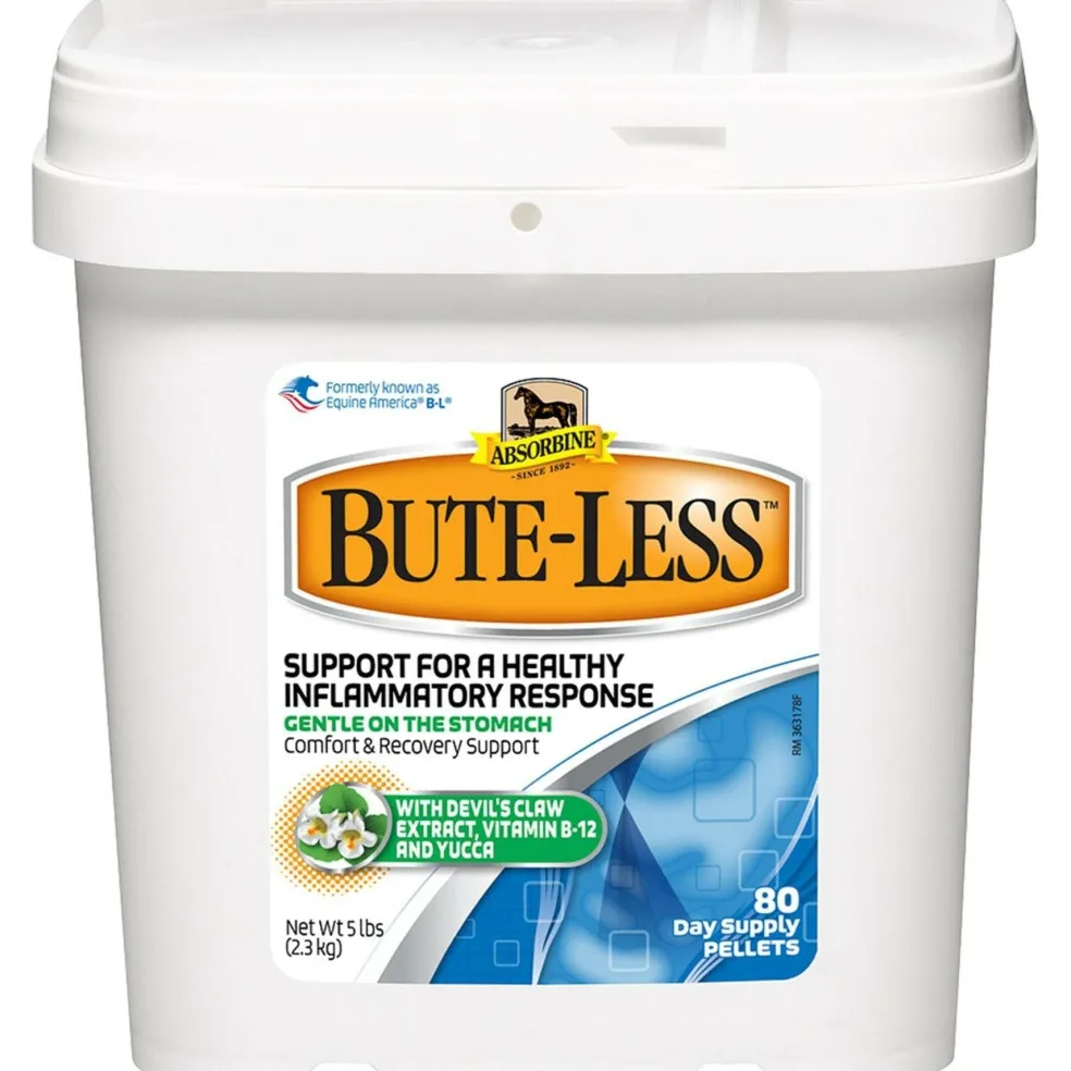 Absorbine Bute-Less Pellets Comfort & Recovery Supplement for Horses