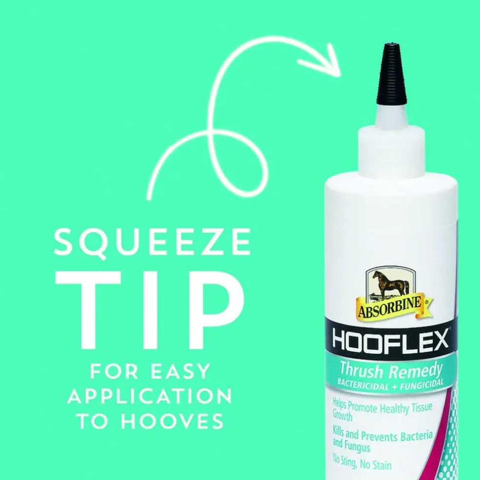 Absorbine Hooflex Bactericidal & Fungicidal Thrush Remedy for Horses 12 oz