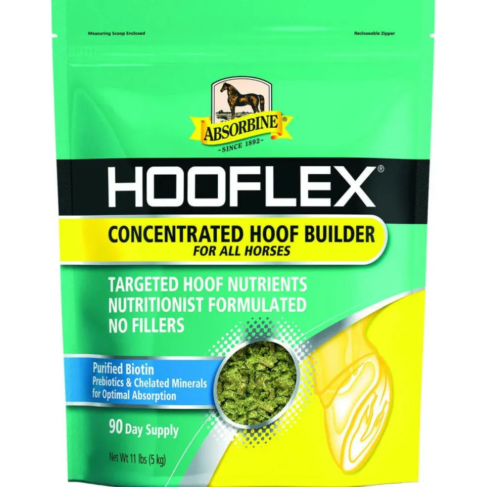 Absorbine Hooflex Concentrated Hoof Builder Pellet Supplement for Horses