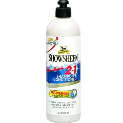 Absorbine Showsheen 2-in-1 Shampoo & Conditioner for Horses (20 oz)