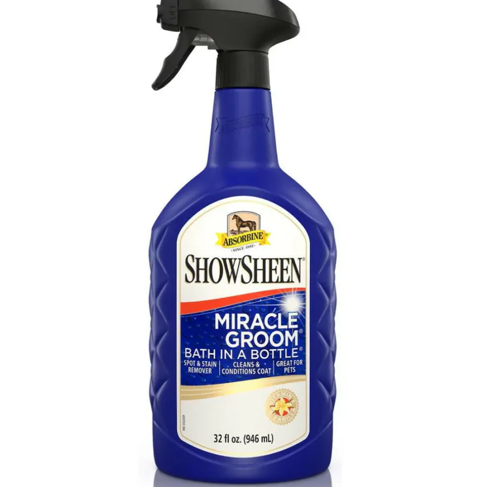 Absorbine Showsheen Miracle Groom Bathing Spray for Horses