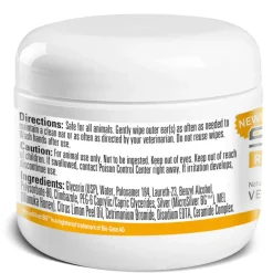 Absorbine Silver Honey Rapid Ear Care Vet Strength Pet Wipes