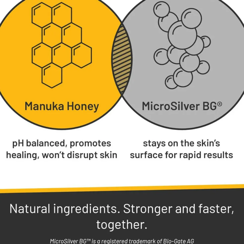 Absorbine Silver Honey Rapid Vet Strength Ear Care Treatment for Dogs and Cats