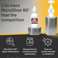 Absorbine Silver Honey Rapid Vet Strength Ear Care Treatment for Dogs and Cats