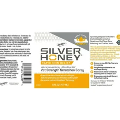 Absorbine Silver Honey Rapid Skin Relief Vet Strength Scratches Spray for Horses