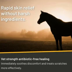 Absorbine Silver Honey Rapid Skin Relief Vet Strength Scratches Spray for Horses