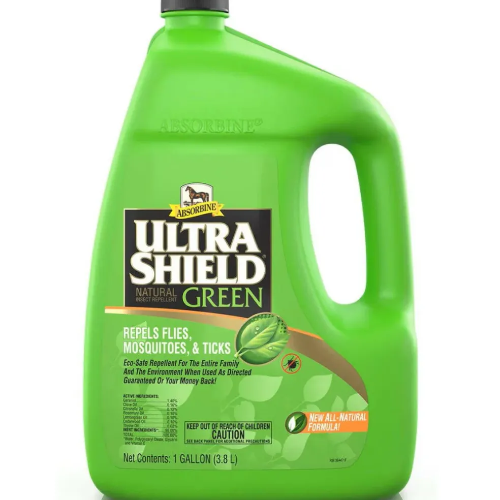 Absorbine Ultrashield Green Natural Fly Repellent for Horses