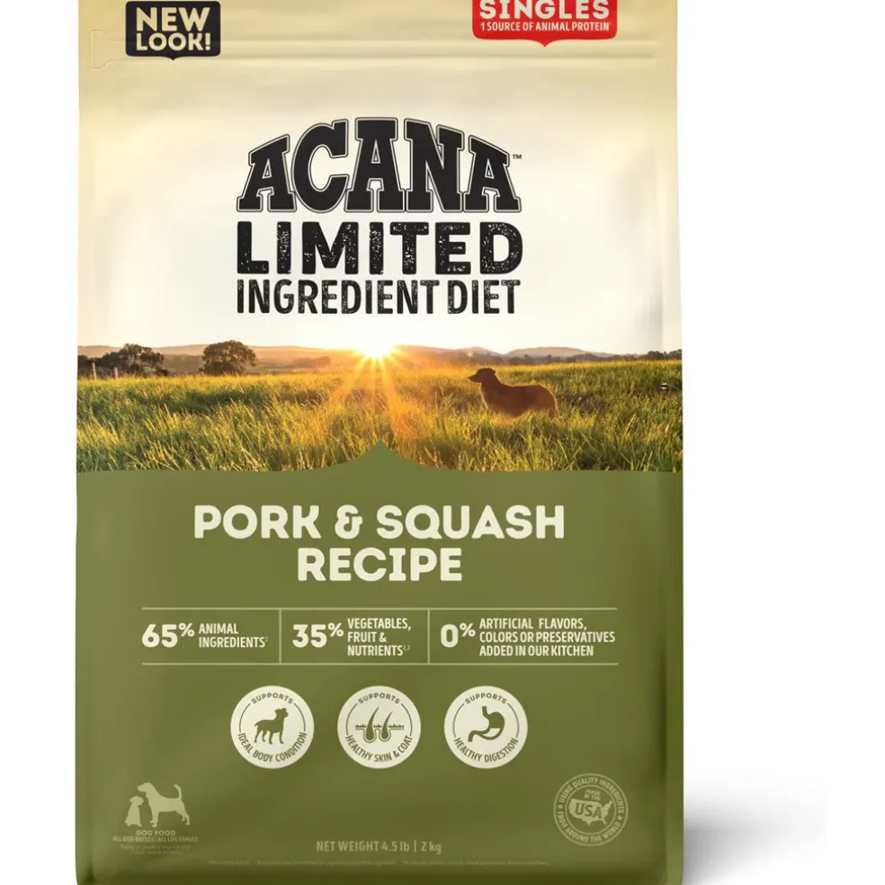 ACANA Singles Limited Ingredient Pork & Squash Grain-Free High-Protein Dry Dog Food