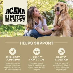 ACANA Singles Limited Ingredient Duck & Pear Grain-Free High-Protein Dry Dog Food