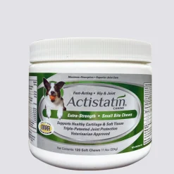 Actistatin Canine Extra-Strength Hip & Joint Small Bite Soft Chews for Small Dogs (120 ct)