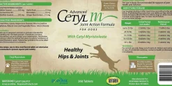Advanced Cetyl M Joint Action Formula for Dogs (360 Tablets)