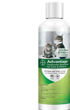 Advantage Flea & Tick Treatment Shampoo for Cats & Kittens (8 oz)