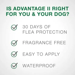 Advantage II Flea Control for Medium Dogs (11-20 lbs) Teal Box