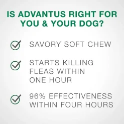 Advantus Oral Flea Treatment (23-110 lbs)