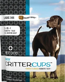Advita CritterCups 3-in-1 Probiotic, Treat, & Pill Masker for Dogs