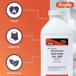 Aluminum Hydroxide (Generic) Gel for Dogs & Cats, Mint Flavor, 473ml, 64mg/ml