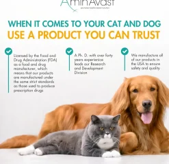 AminAvast Kidney Support Capsules for Cats - 60 Capsules