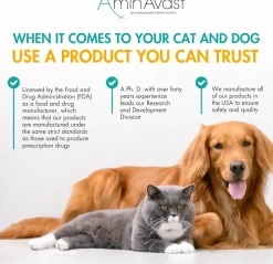 AminAvast Kidney Support for Dogs (60 capsules)