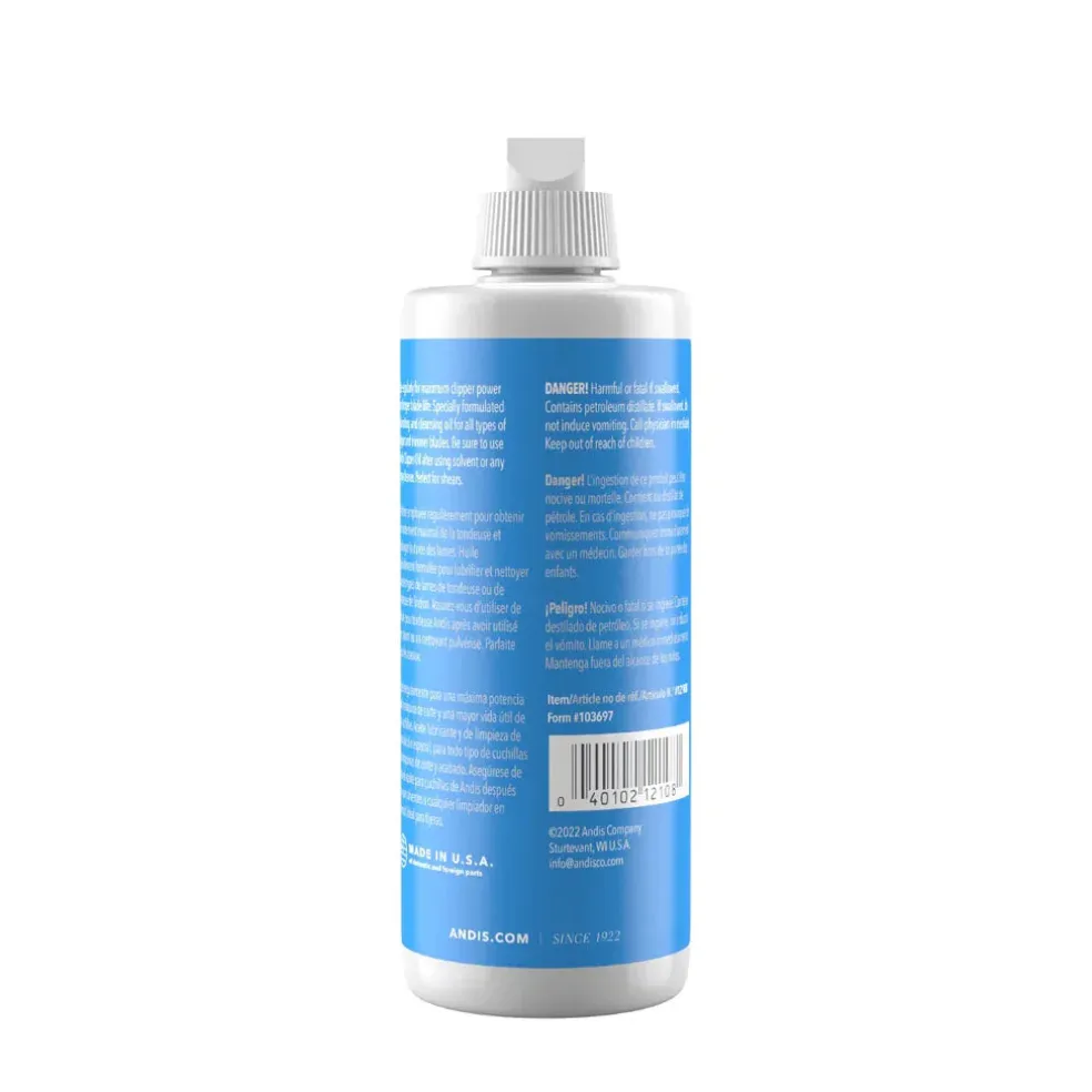 Andis Clipper Oil, 4-oz