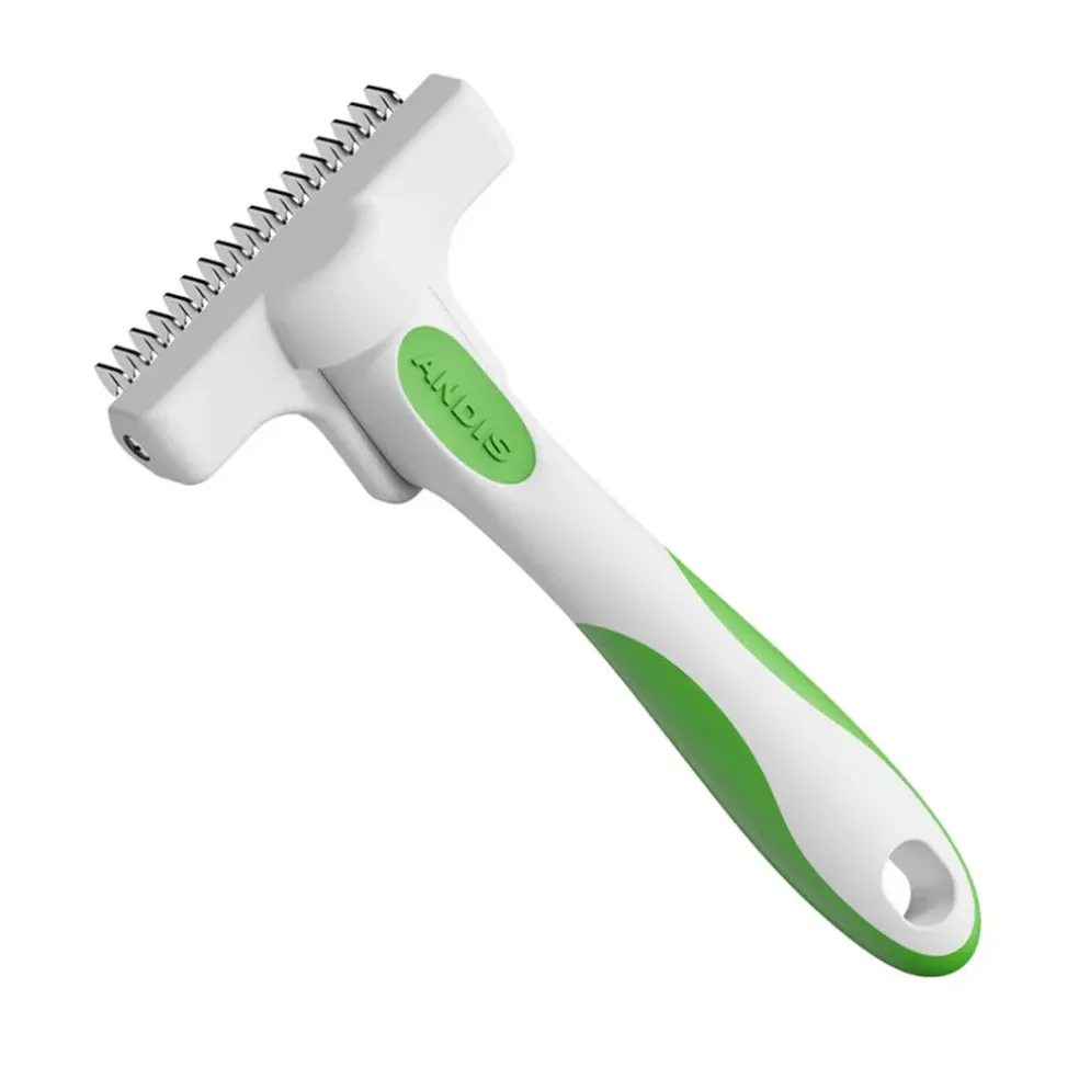 Andis Deshedding Tool, Green/White