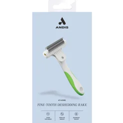Andis Fine-Tooth Pet Deshedding Rake, 3"