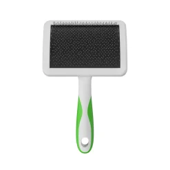 Andis Firm Slicker Dog Grooming Brush, Green/White