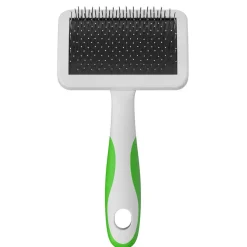Andis Firm Slicker Dog Grooming Brush, Green/White
