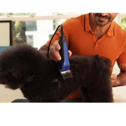 Andis ProClip Excel 5-Speed Detachable Blade Cat & Dog Hair Grooming Clipper, Indigo Blue