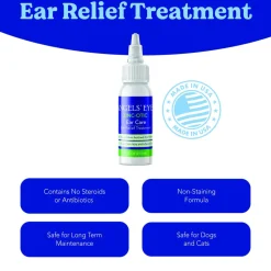 Angel's Eyes Zinc-Otic Ear Relief Treatment for Dogs & Cats, 1-oz