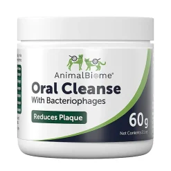 Animal Biome Oral Cleanse with Bacteriophages for Cats and Dogs, 60-g