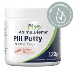 Animal Biome Pill Putty for Cats & Dogs, 120-g