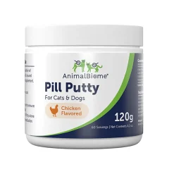 Animal Biome Pill Putty for Cats & Dogs, 120-g