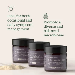 Animal Biome S.boulardii + FOS Probiotic + Prebiotic Powder for Dogs & Cats