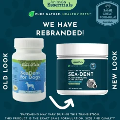 Animal Essentials Sea-Dent Anti-Plaque Powder for Dogs (2.5 oz)