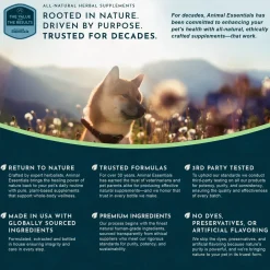 Animal Essentials Senior Support Herbal Tonic to Maintain Optimal Health for Dogs & Cats