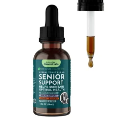 Animal Essentials Senior Support Herbal Tonic to Maintain Optimal Health for Dogs & Cats