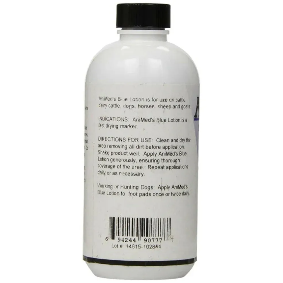 AniMed Blue Lotion Dauber (8 oz)