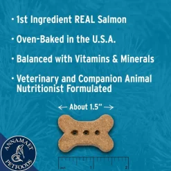 Annamaet Aqualuk Cold Water Fish Formula Grain-Free Oven-Baked Dog Treats (7 oz)