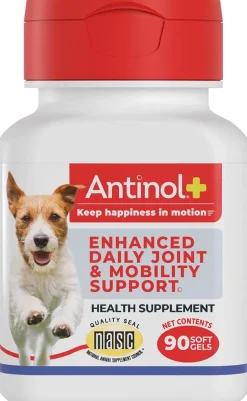 Antinol Plus for Dogs - Hip & Joint Mobility Supplement Capsules