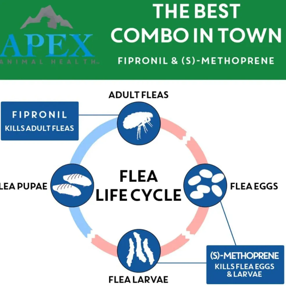 Apex Plus Topical Flea & Tick Prevention for Cats over 1.5 lbs (3 doses)
