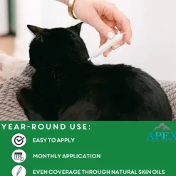 Apex Plus Topical Flea & Tick Prevention for Cats over 1.5 lbs (3 doses)