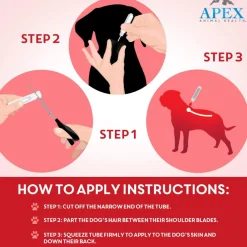 Apex Plus Topical Flea & Tick Prevention for Dogs, 89-132 lbs, 3 Doses
