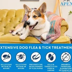 Apex Plus Topical Flea & Tick Prevention for Dogs, 23-44 lbs, 3 Doses