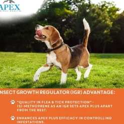 Apex Plus Topical Flea & Tick Prevention for Dogs, 5-22 lbs, 3 Doses