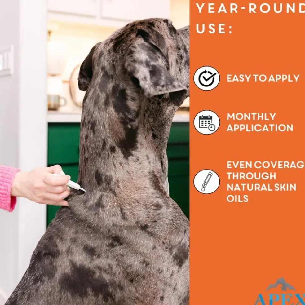 Apex Plus Topical Flea & Tick Prevention for Dogs, 5-22 lbs, 3 Doses