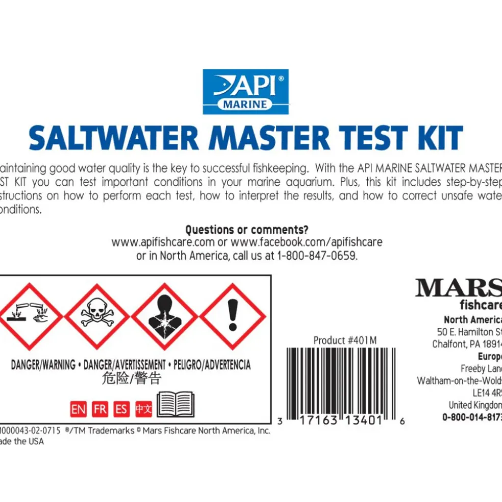 API Saltwater Master Test Kit