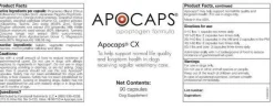 Apocaps CX Apoptogen Formula for Dogs