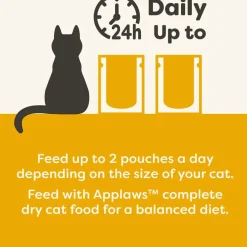 Applaws Chicken with Pumpkin Bits in Broth Wet Cat Food, 2.47-oz pouch, case of 12
