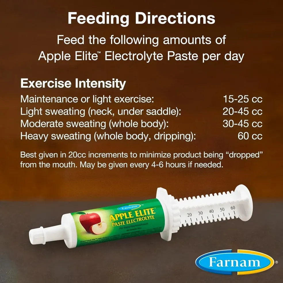 Apple Elite Electrolyte Paste Horse Supplement (60 ml)